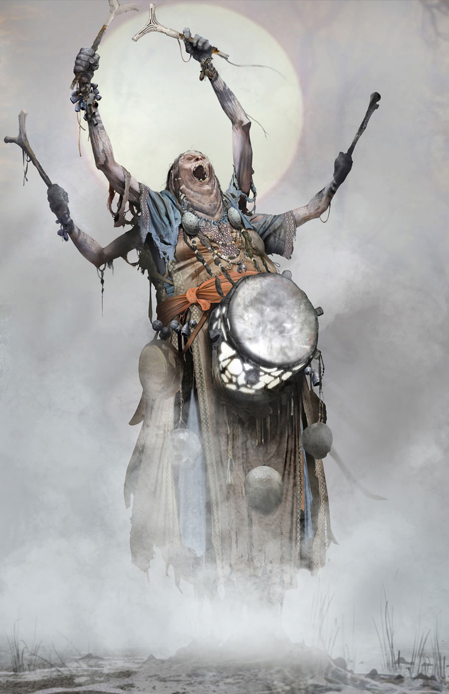 Revenant Witch Concept Art from God of War