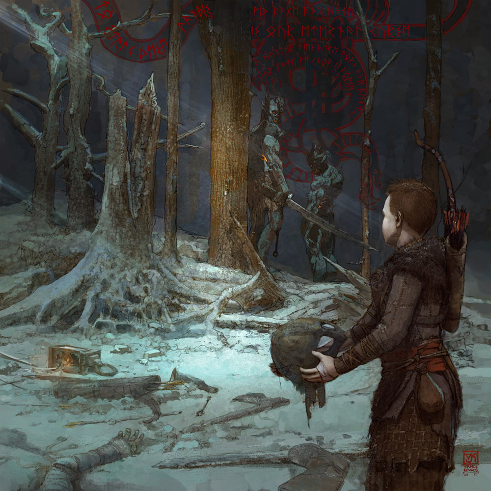 The Draugr Concept Art from God of War