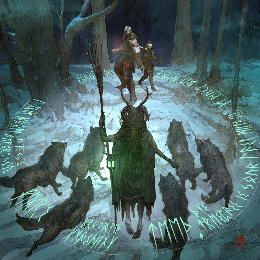 The Revenant Concept Art from God of War