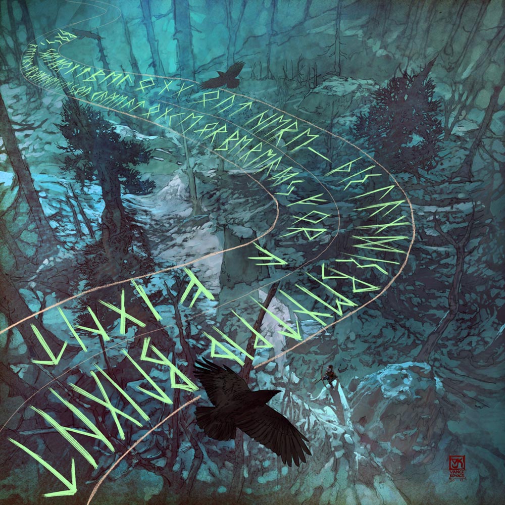 The Woods Concept Art from God of War