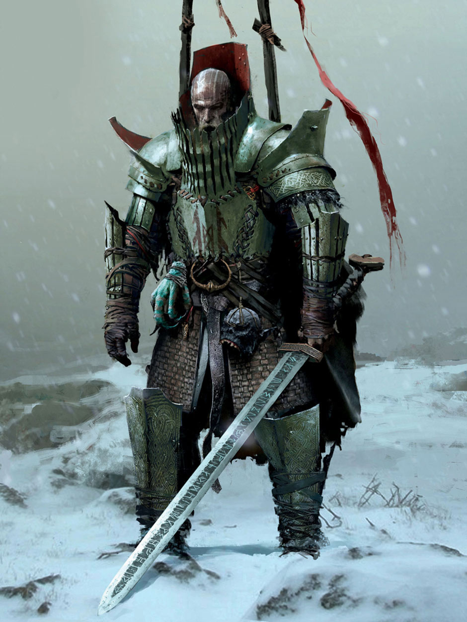 Traveler Concept Artwork from God of War