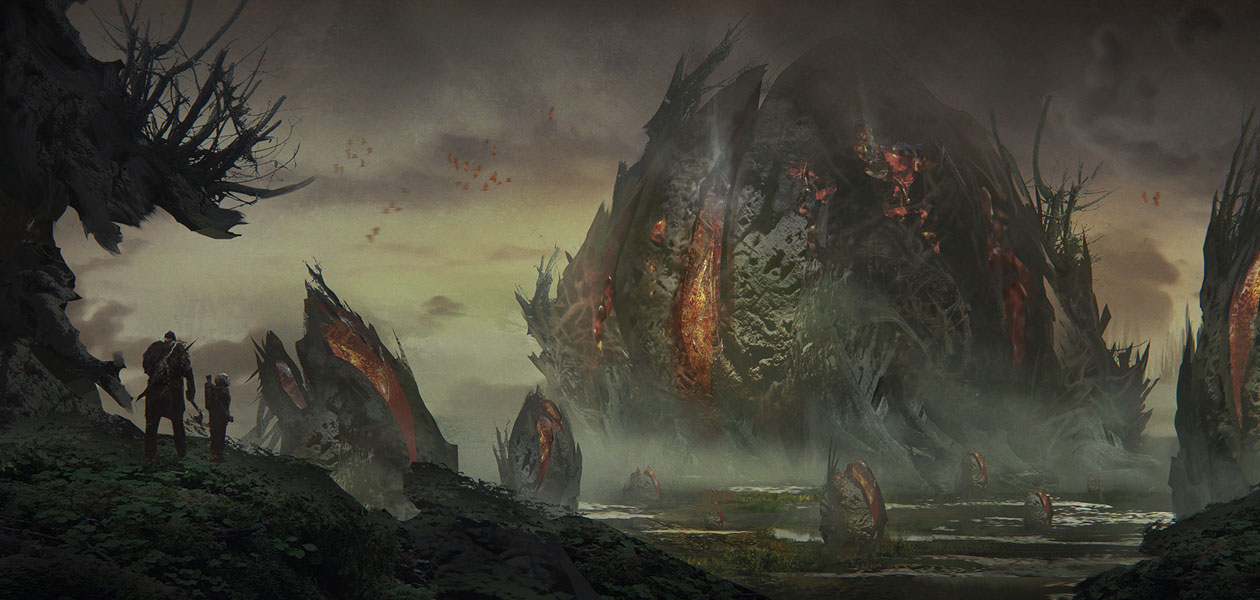 Vanaheim Concept Art from God of War