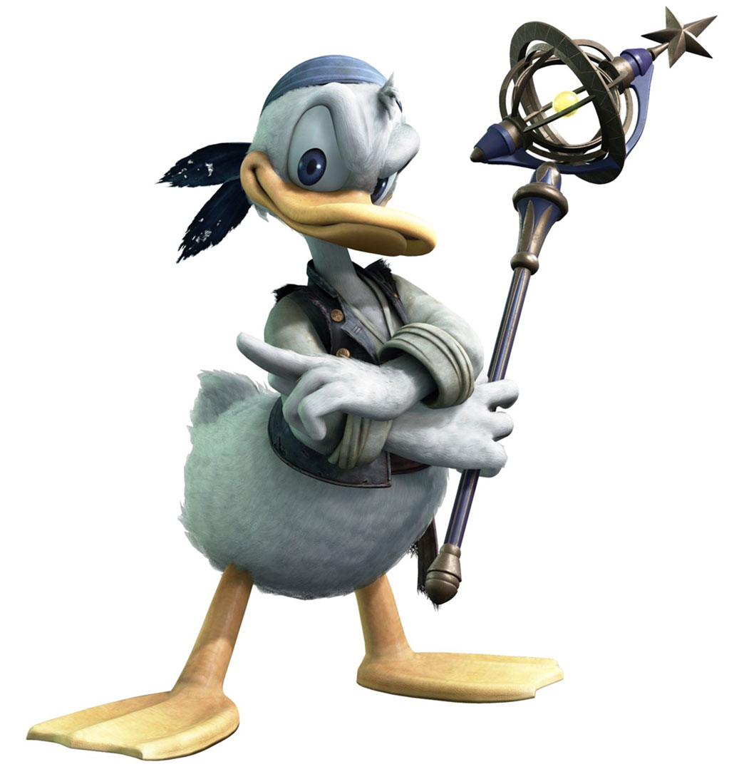 Pirate Donald Artwork from Kingdom Hearts III