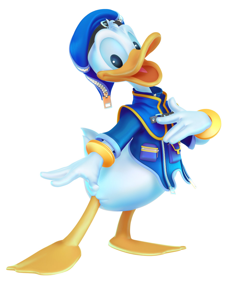 Donald Artwork from Kingdom Hearts III