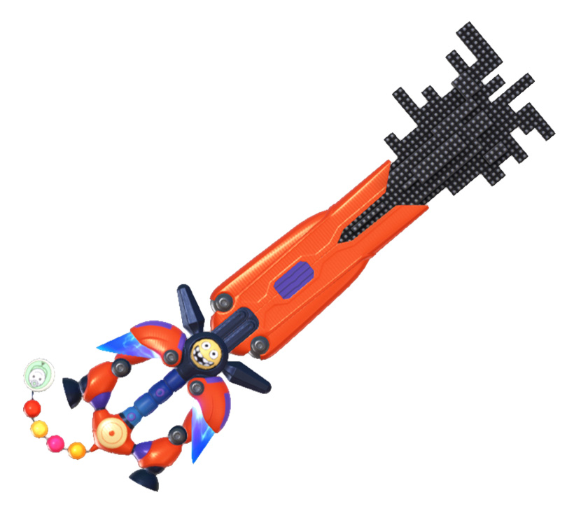 Big Hero 6 Keyblade Artwork from Kingdom Hearts III