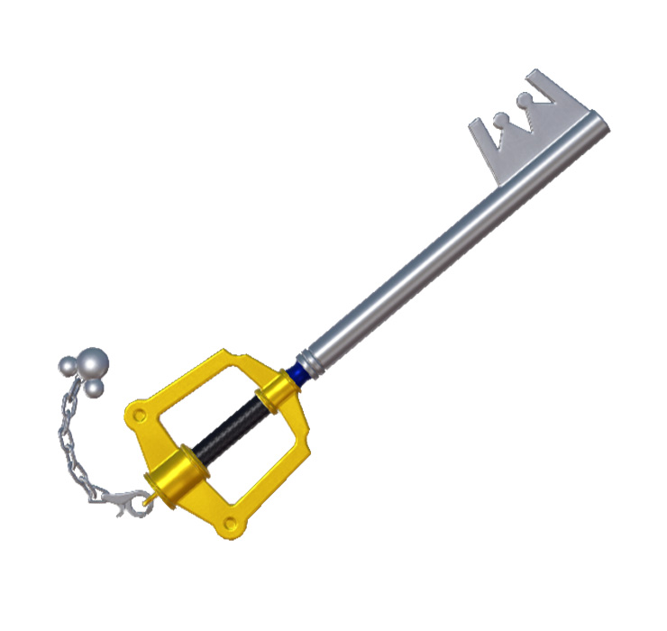 Kingdom Key Keyblade Artwork from Kingdom Hearts III