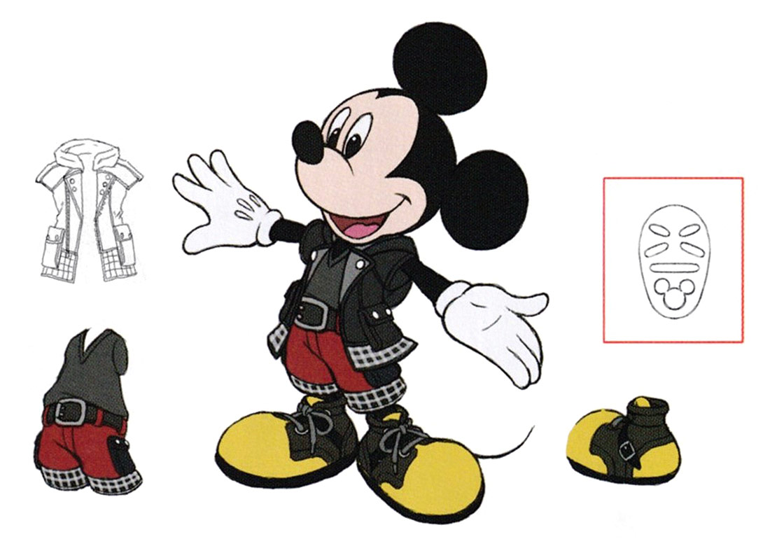 Mickey Concept Artwork from Kingdom Hearts III
