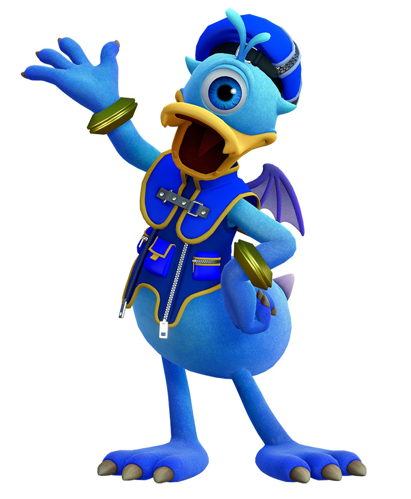Monster Donald Artwork from Kingdom Hearts III