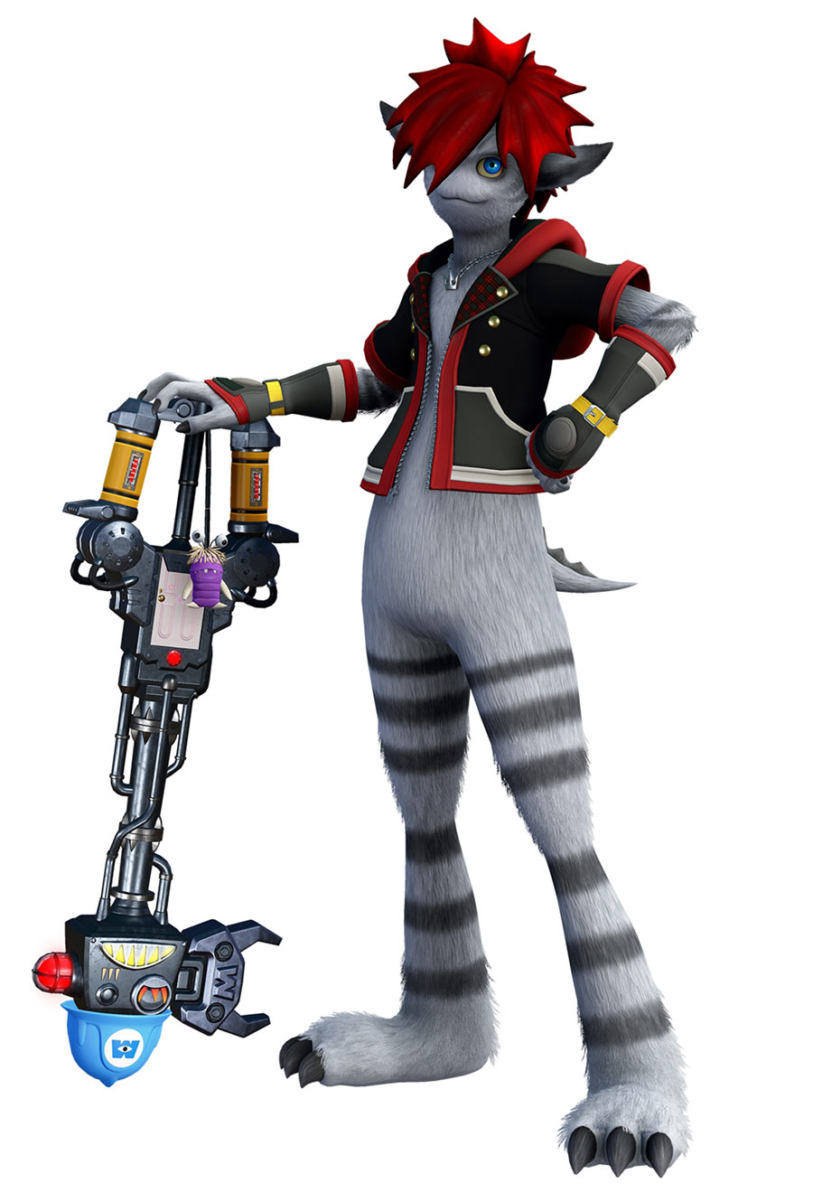 Monster Sora Artwork from Kingdom Hearts III
