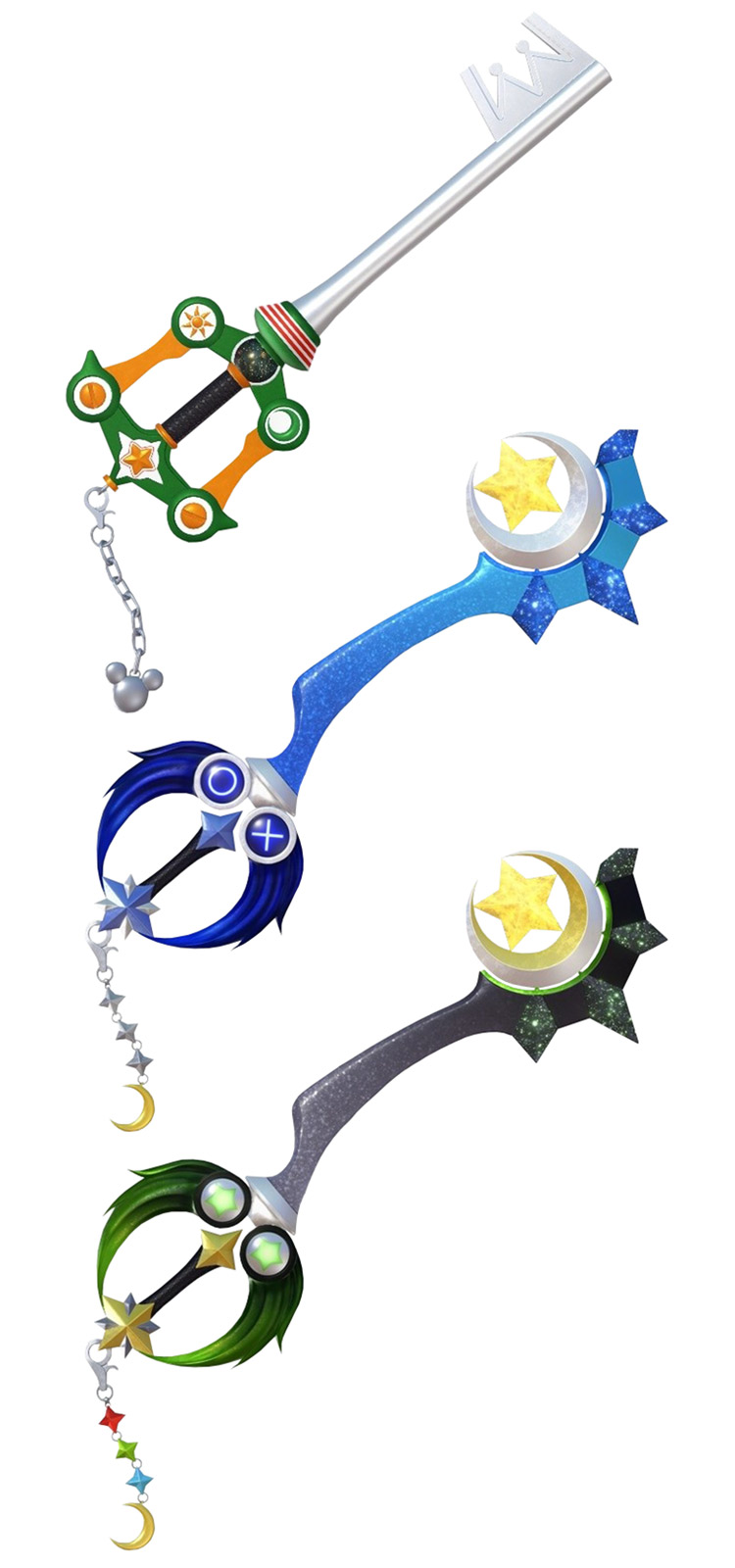 Pre-order Keyblades Artwork from Kingdom Hearts III