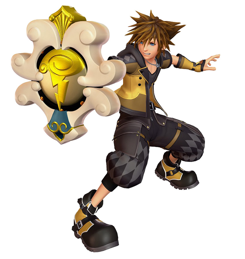 Sora Guardian Form Artwork from Kingdom Hearts III