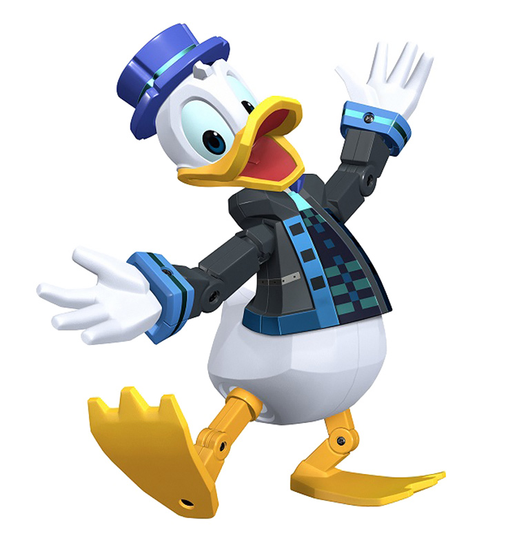 Toy Donald Artwork from Kingdom Hearts III