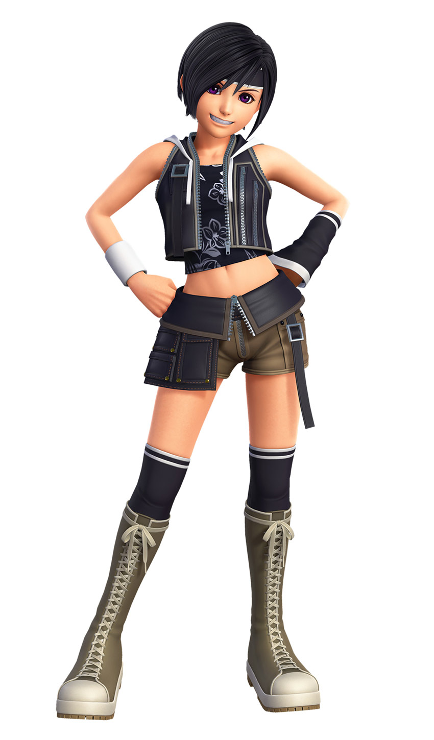 Yuffie Re Mind Artwork from Kingdom Hearts III