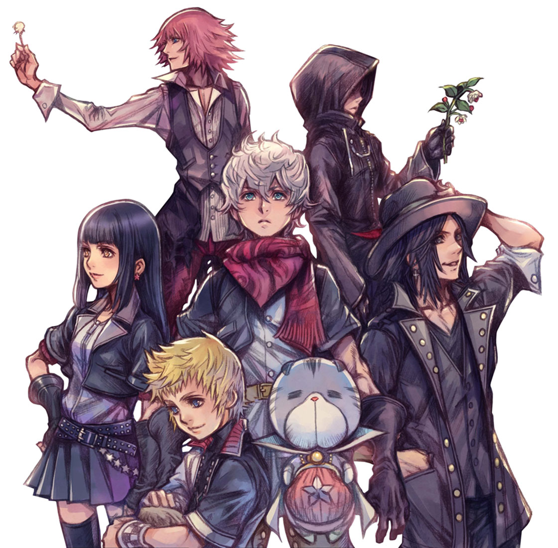 2nd Anniversary Illustration from Kingdom Hearts Union &chi; [Cross]