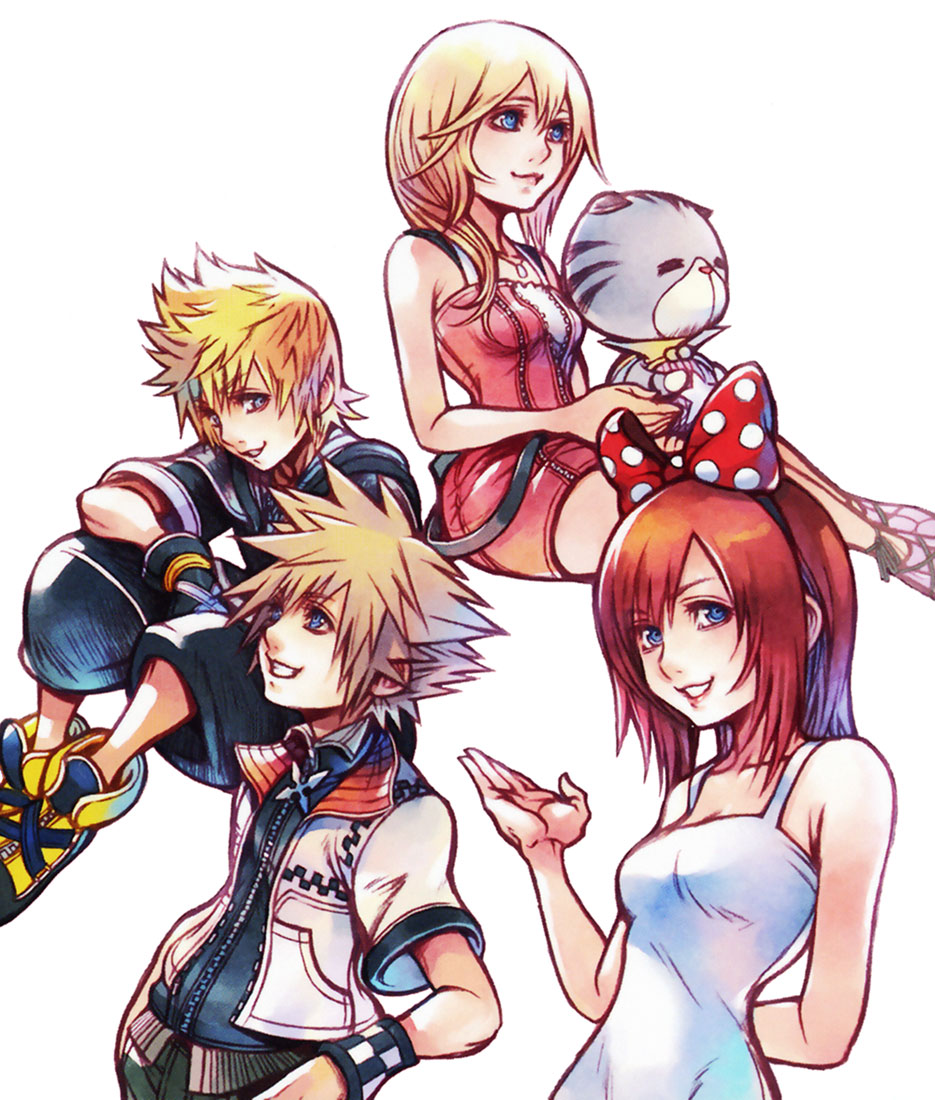 2nd Anniversary Characters Illustration from Kingdom Hearts Union &chi; [Cross]
