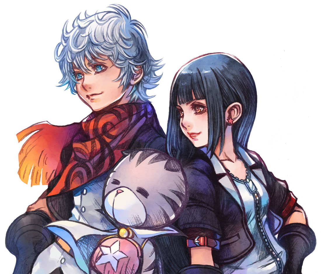 Ephemera, Skuld, & Chirithy Concept Art from Kingdom Hearts Union &chi; [Cross]