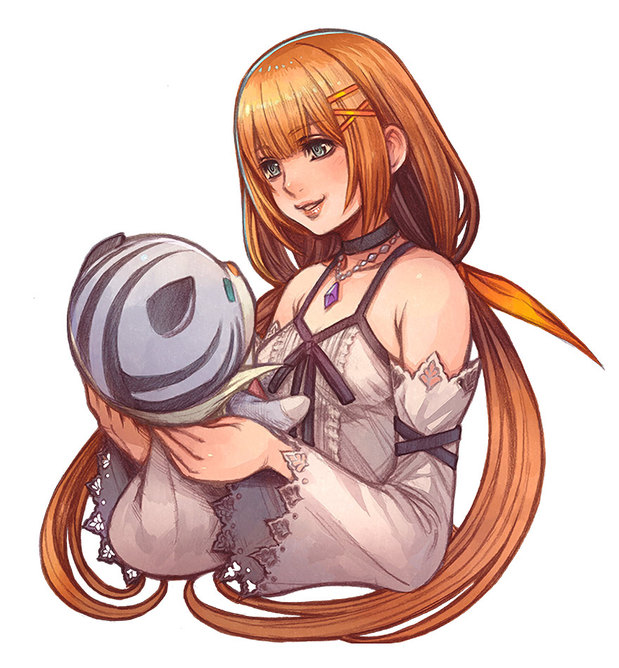 Strelitzia & Chirithy 5th Anniversary Illustration from Kingdom Hearts Union &chi; [Cross]