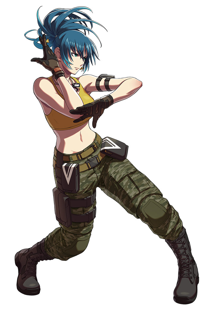 Leona Costume 3 Concept Art from SNK Heroines: Tag Team Frenzy