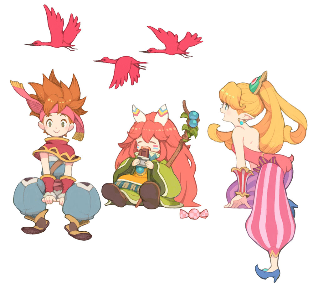 Out Now Promo Artwork from Secret of Mana (Remake)