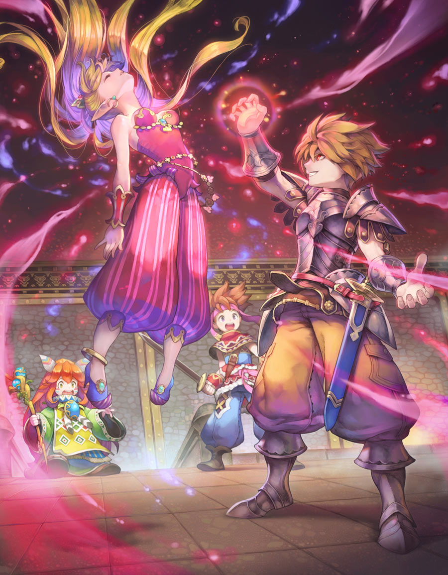Possessed Dyluck Artwork from Secret of Mana (Remake)