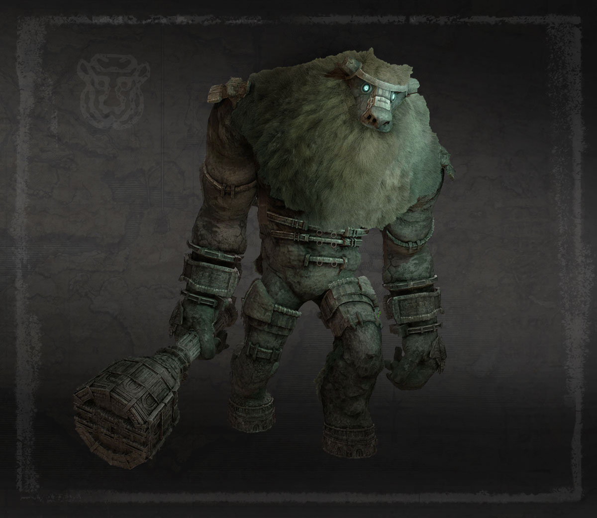 Colossus 1, Valus Artwork from Shadow of the Colossus (2018)