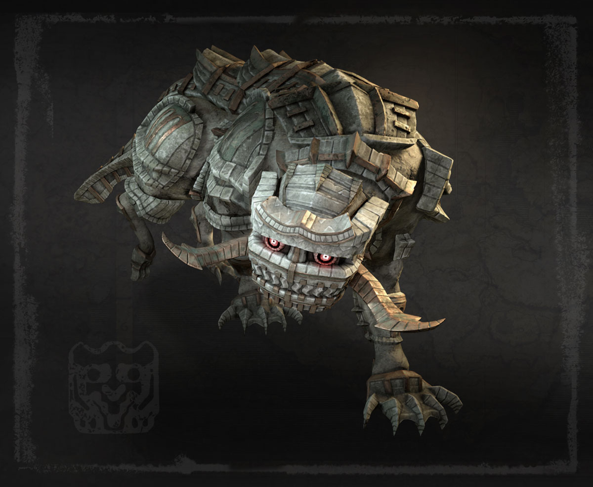 Colossus 11, Celosia Artwork from Shadow of the Colossus (2018)