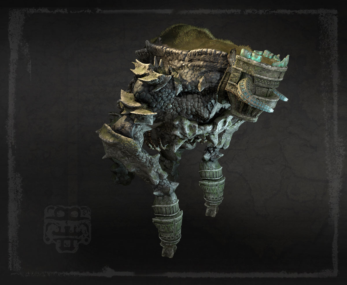 Colossus 12, Pelagia Artwork from Shadow of the Colossus (2018)
