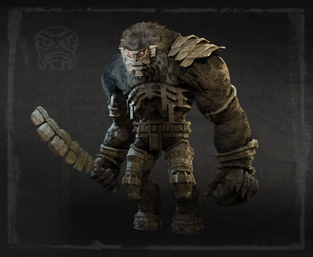Colossus 15, Argus Artwork from Shadow of the Colossus (2018)
