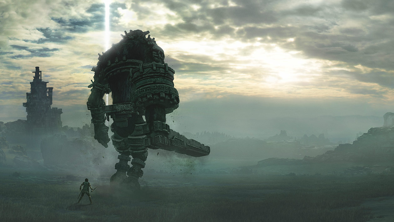 Gaius Key Artwork from Shadow of the Colossus (2018)