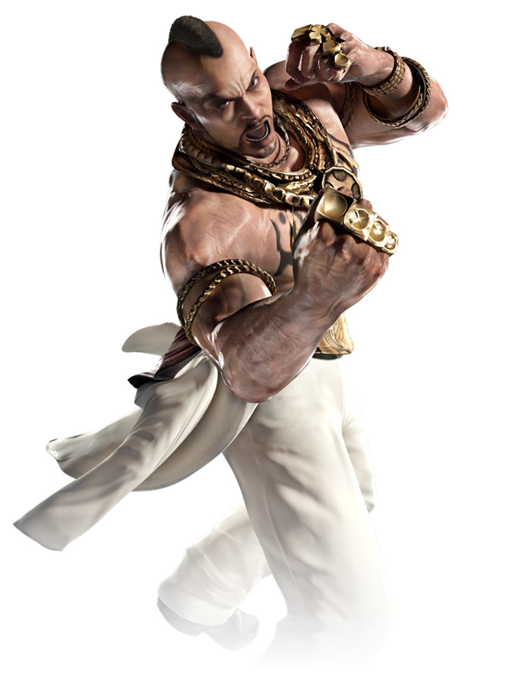 Bruce Alternate Costume Artwork from Tekken Mobile