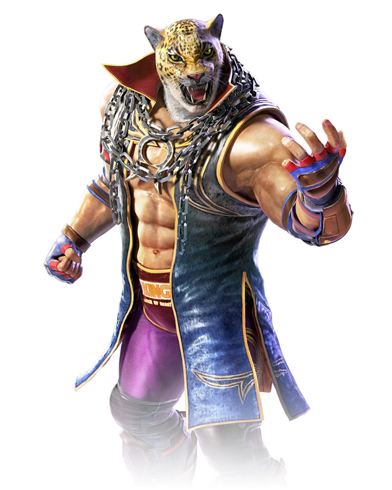 King Alternate Costume Artwork from Tekken Mobile