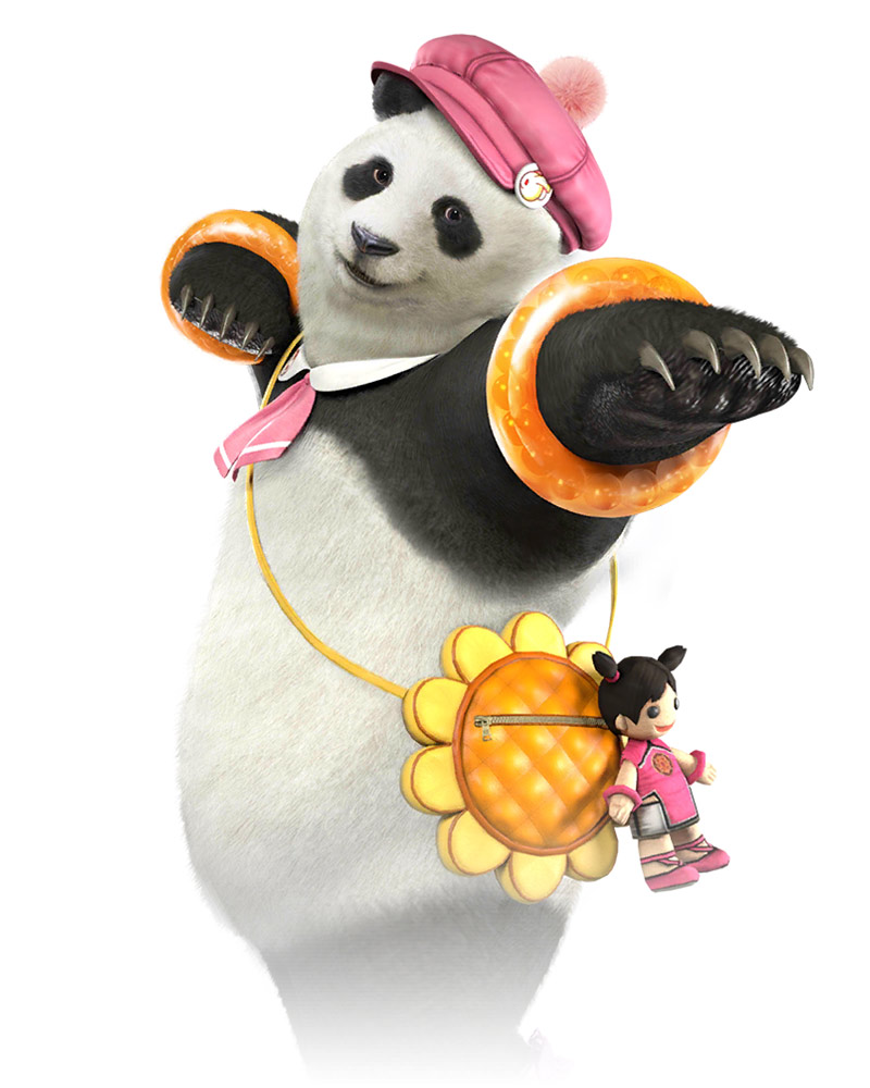 Panda Alternate Costume Artwork from Tekken Mobile