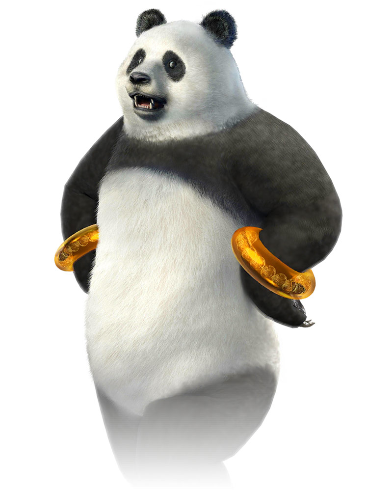 Panda Artwork from Tekken Mobile