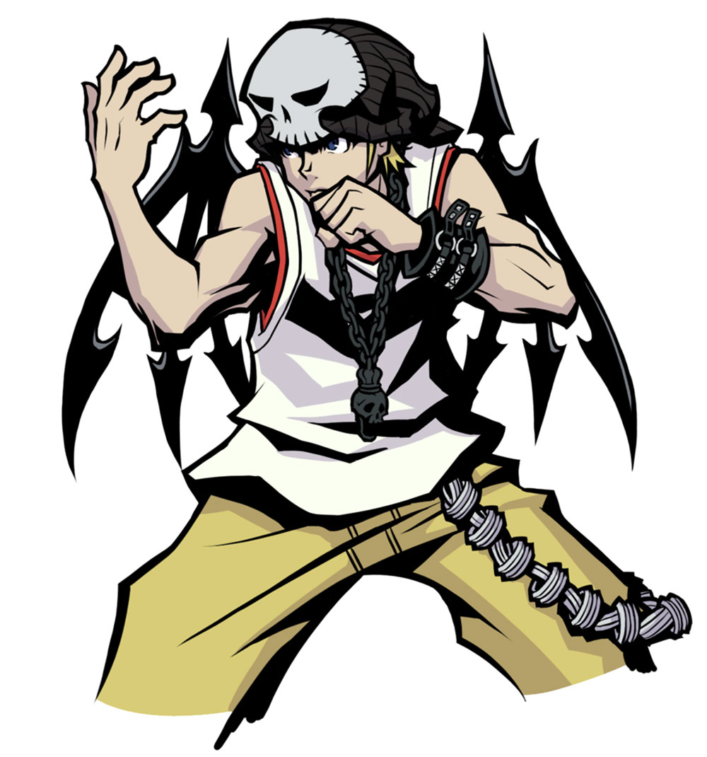 Reaper Beat Concept Art from The World Ends with You: Final Remix