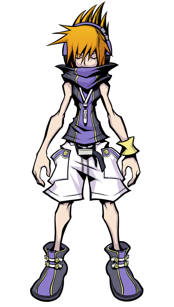 Neku Sakuraba Concept Art from The World Ends with You: Final Remix