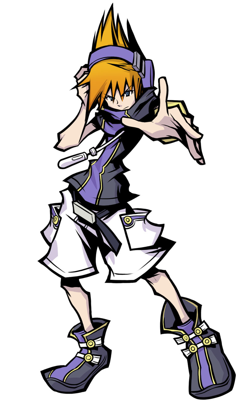 Neku, Fusion Charge Concept Art from The World Ends with You: Final Remix