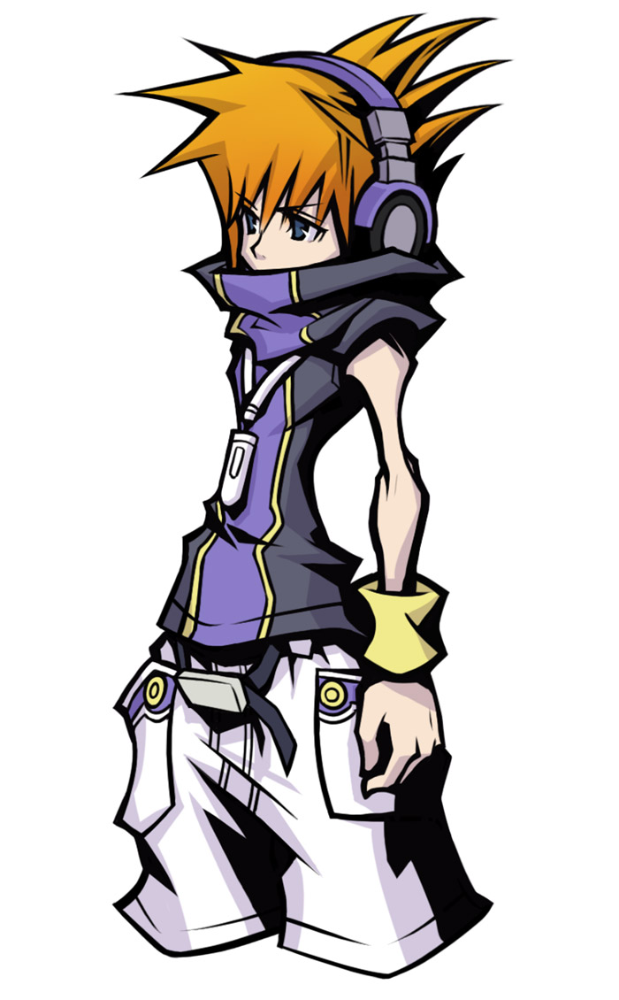 Neku Concept Art from The World Ends with You: Final Remix