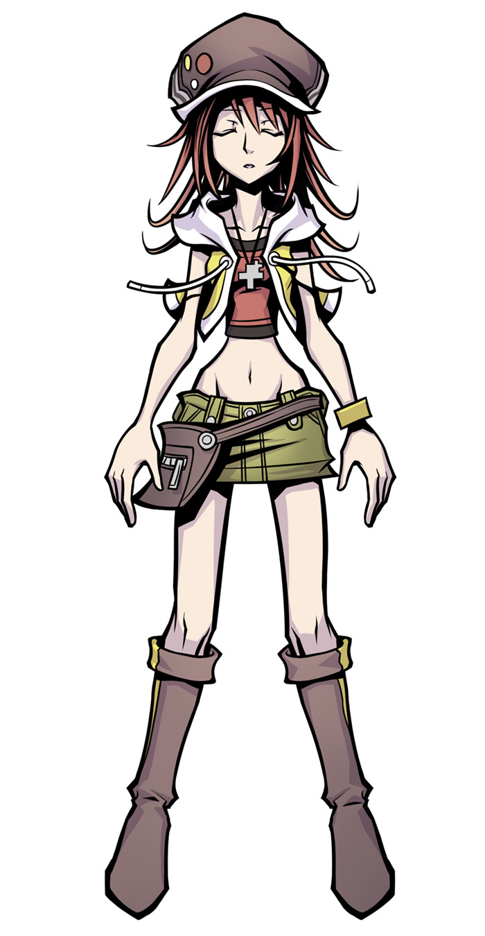 Shiki Misaki Concept Art from The World Ends with You: Final Remix