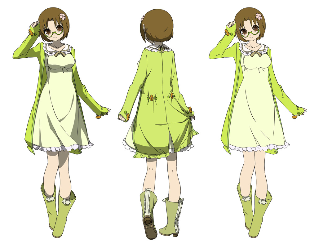 Hinata Himezuru Concept Artwork from XBlaze Lost: Memories