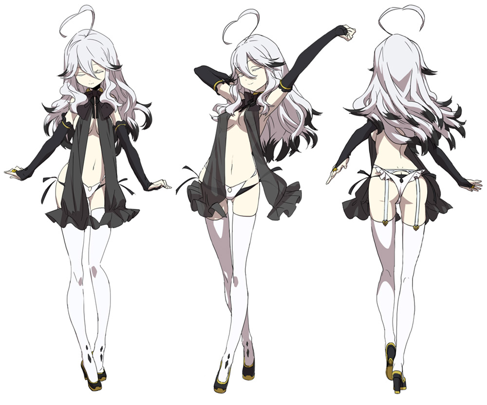 Nobody Concept Artwork from XBlaze Lost: Memories