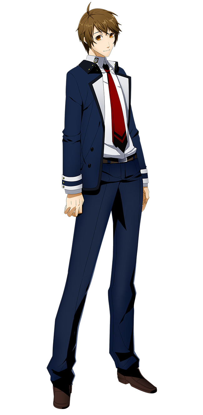 Touya Kagari Concept Art from XBlaze Lost: Memories