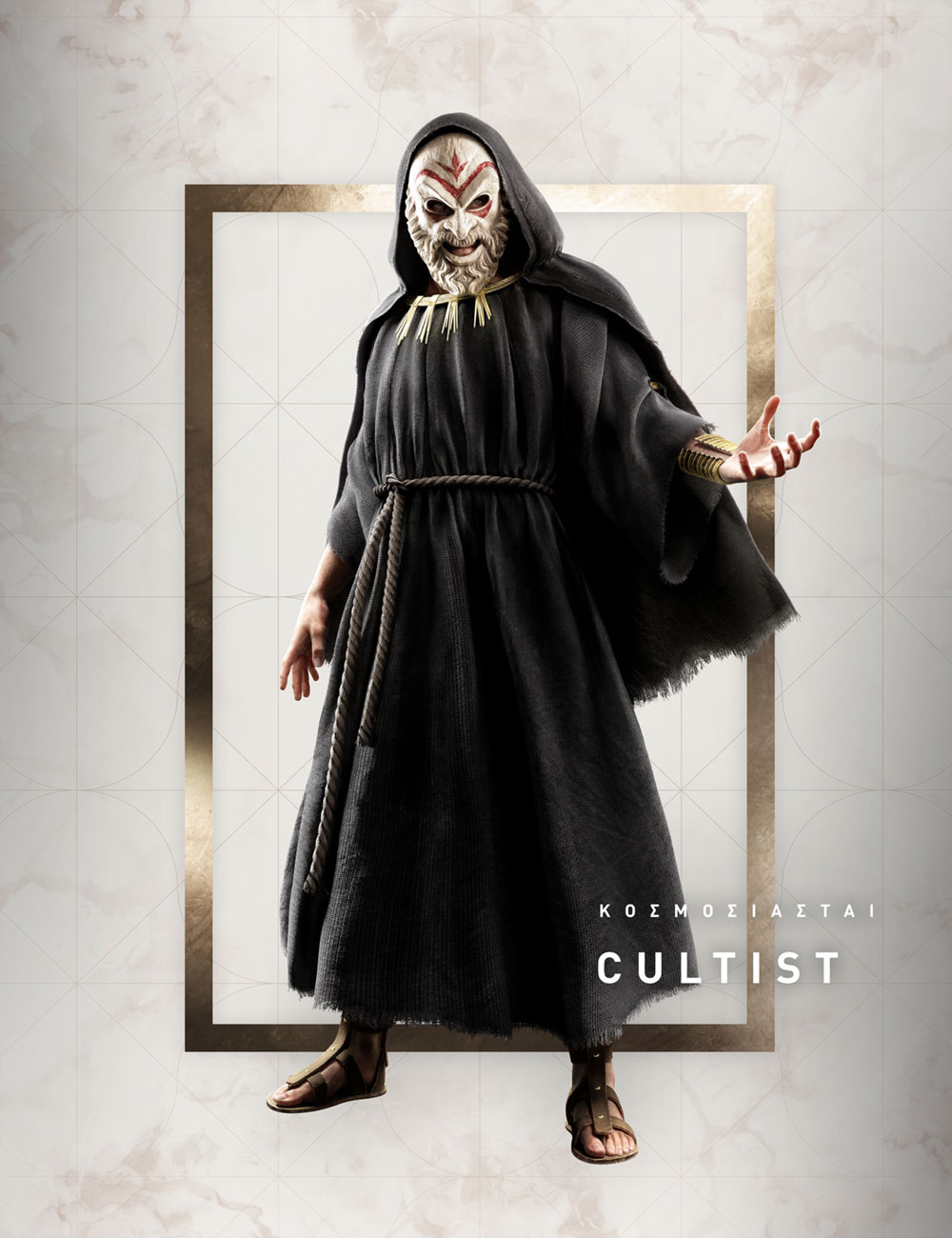 Cultist Artwork from Assassin's Creed Odyssey