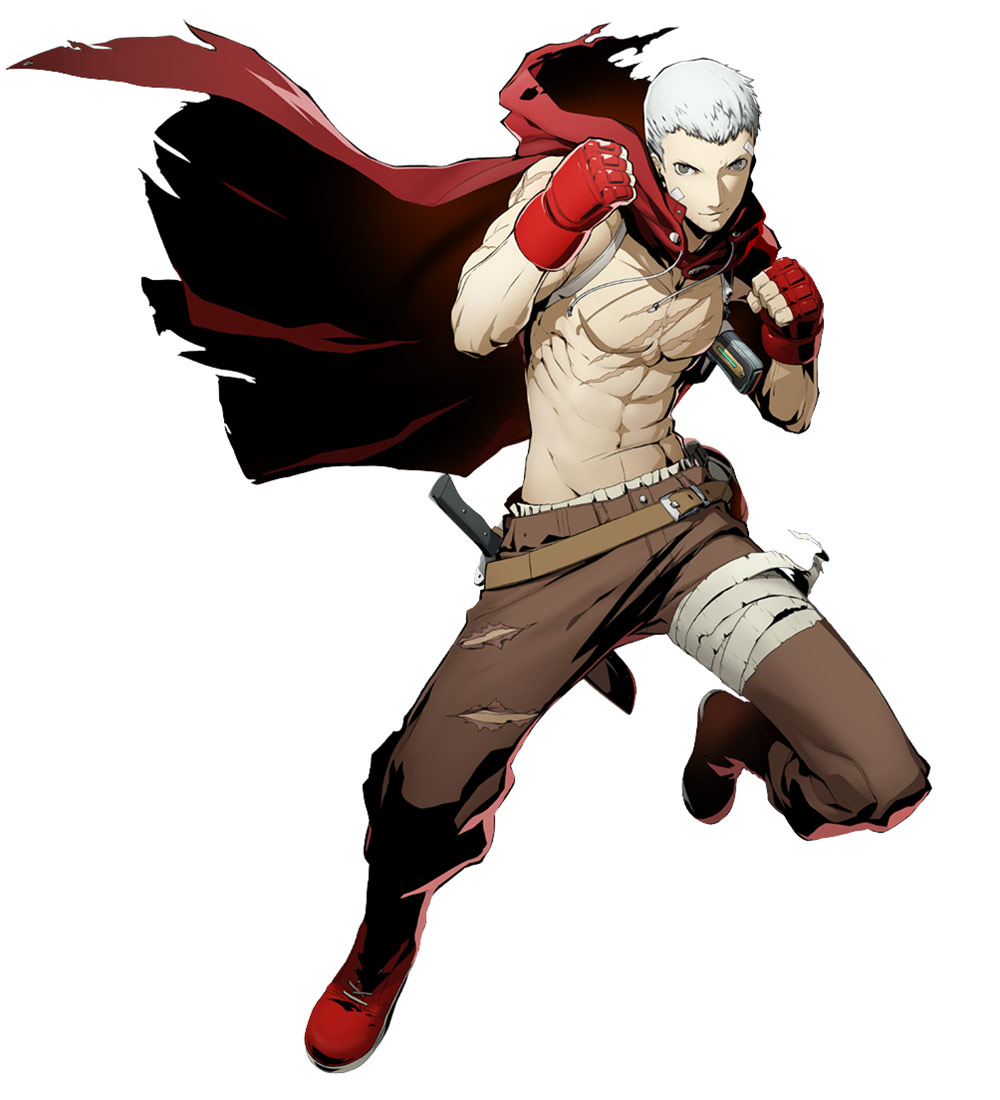 Akihiko Sanada Concept Art from BlazBlue: Cross Tag Battle