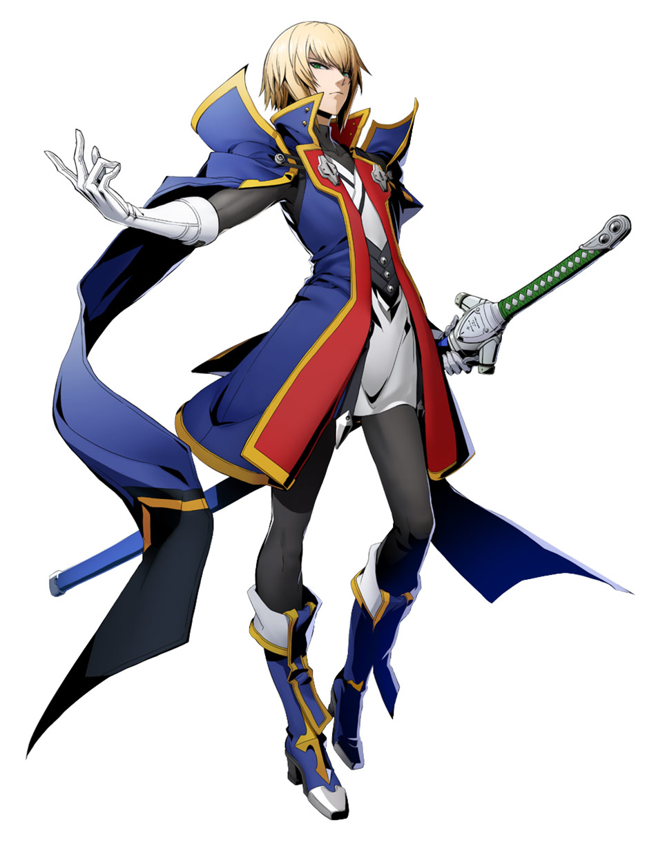 Jin Kisaragi Concept Art from BlazBlue: Cross Tag Battle