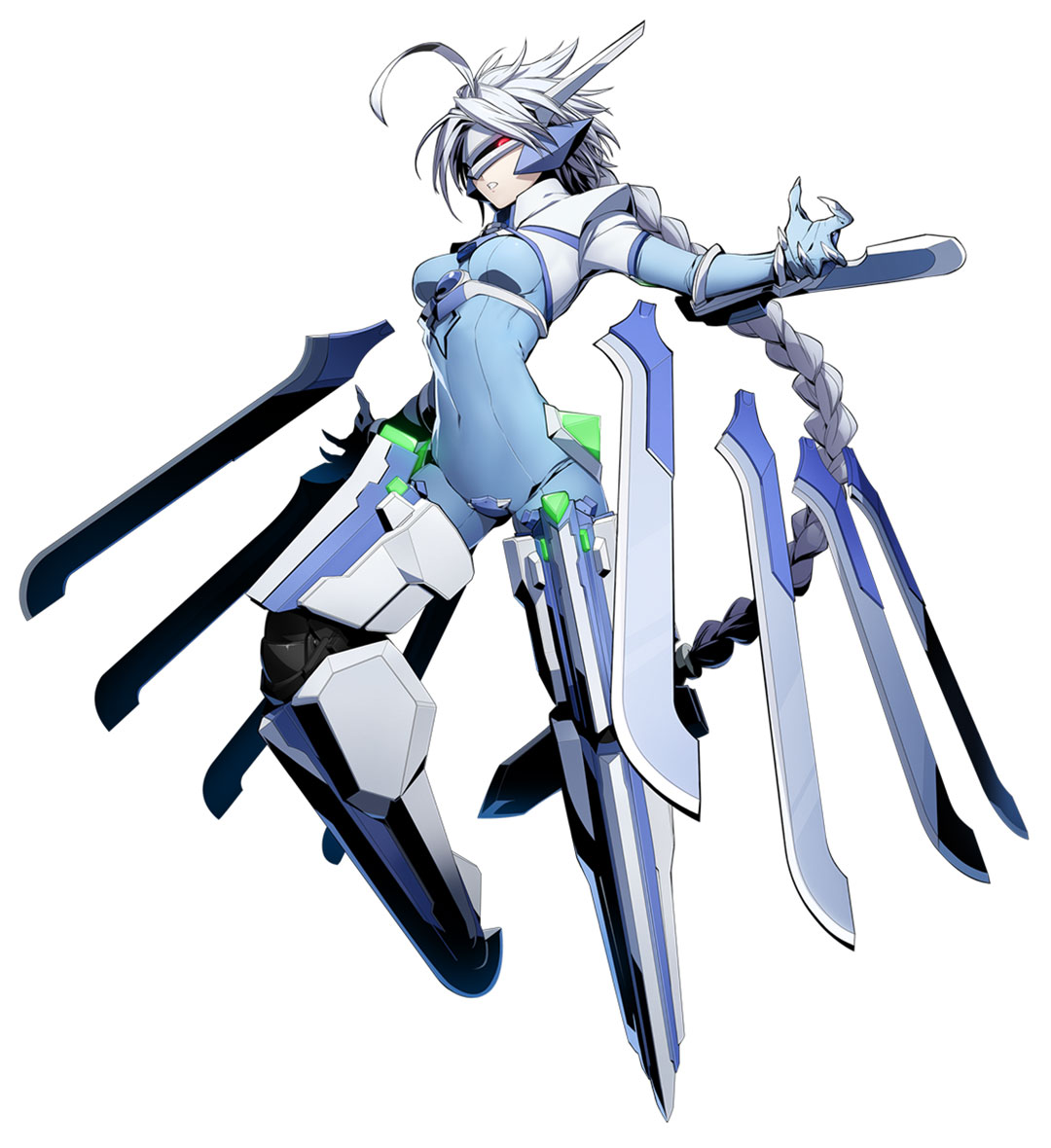Nu-13 Concept Art from BlazBlue: Cross Tag Battle