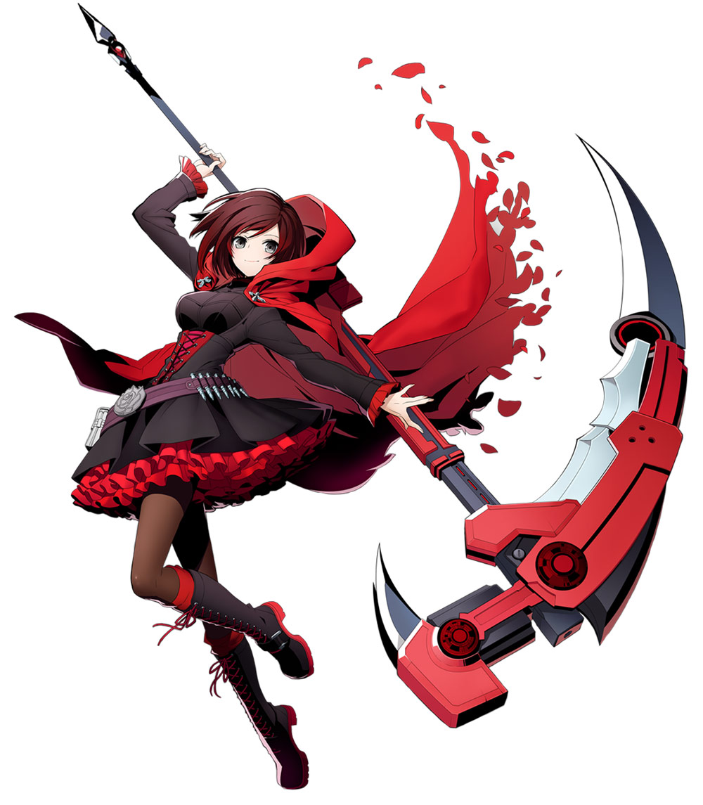 Ruby Rose Concept Art from BlazBlue: Cross Tag Battle
