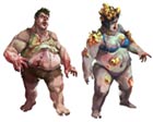 Chubbie & Stinker Zombies