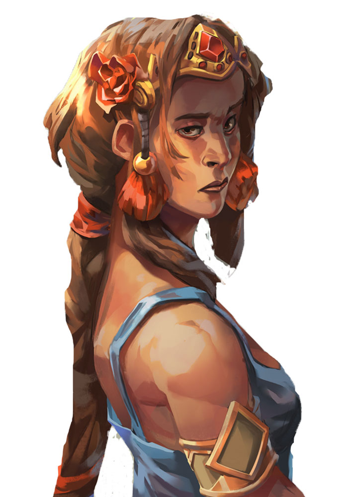 Marshanda Portrait Concept Art from Dead Island: Survivors