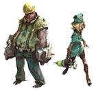 Worker & Nurse Zombies