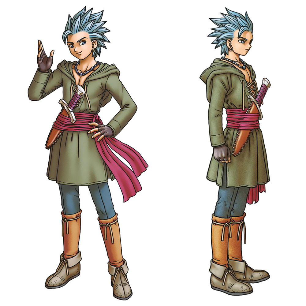 Erik Concept Artwork from Dragon Quest XI: Echoes of an Elusive Age